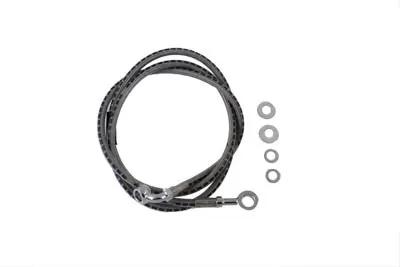 Russell Stainless Steel 54 inch Front Brake Hose for Harley Davidson FXST by Russell
