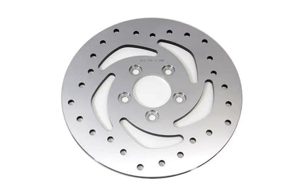 V-Twin 10-1/2 Inch Drilled Rear Brake Disc for Harley Davidson XL Models by V-Twin