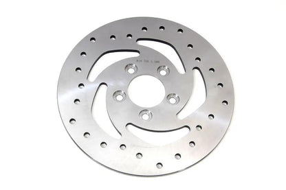 V-Twin 10-1/2 Inch Drilled Rear Brake Disc for Harley Davidson XL by V-Twin