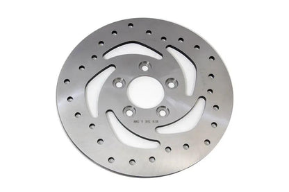 V-Twin 10-1/2 Inch Drilled Rear Brake Disc for Harley Davidson XL by V-Twin