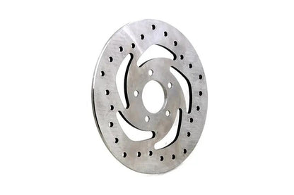 V-Twin 10-1/2 Inch Drilled Rear Brake Disc for Harley Davidson XL by V-Twin