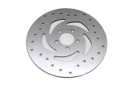 V-Twin 11.8 Inch Drilled Front Brake Disc for Harley Davidson XL Models - Part 144675 by V-Twin