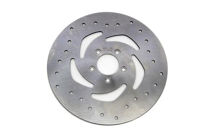 V-Twin 144676 11.8 Inch Drilled Front Brake Disc for Harley Davidson XL by V-Twin