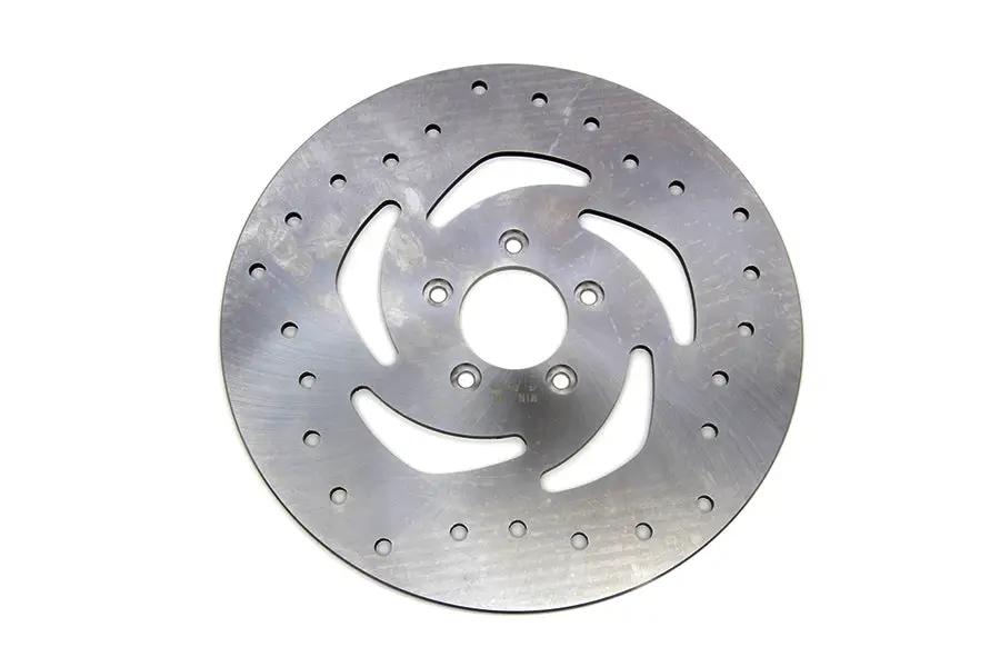 V-Twin 144676 11.8 Inch Drilled Front Brake Disc for Harley Davidson XL by V-Twin