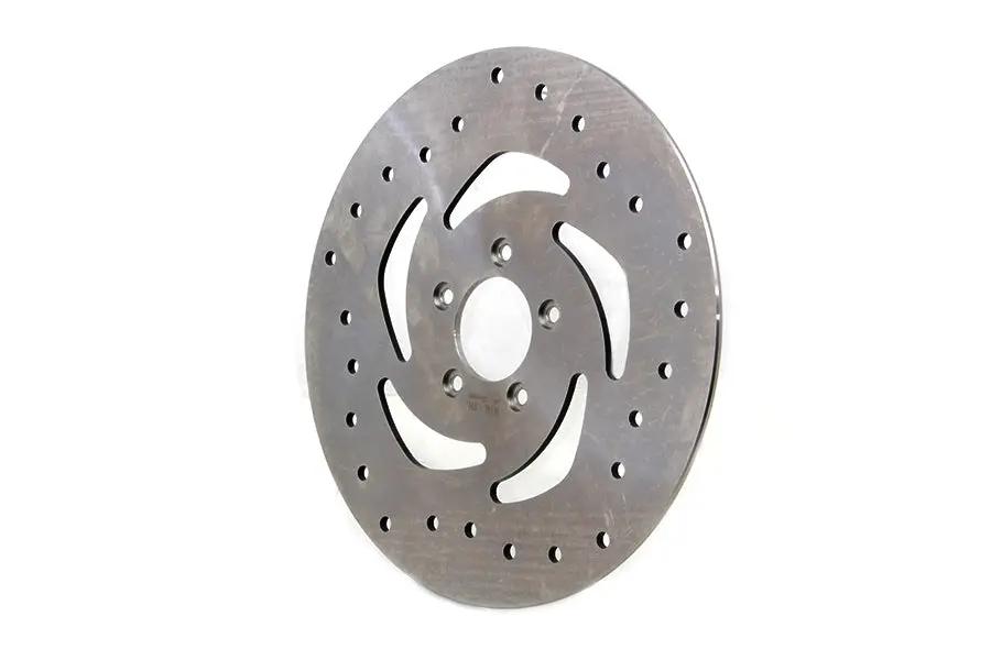 V-Twin 144676 11.8 Inch Drilled Front Brake Disc for Harley Davidson XL by V-Twin