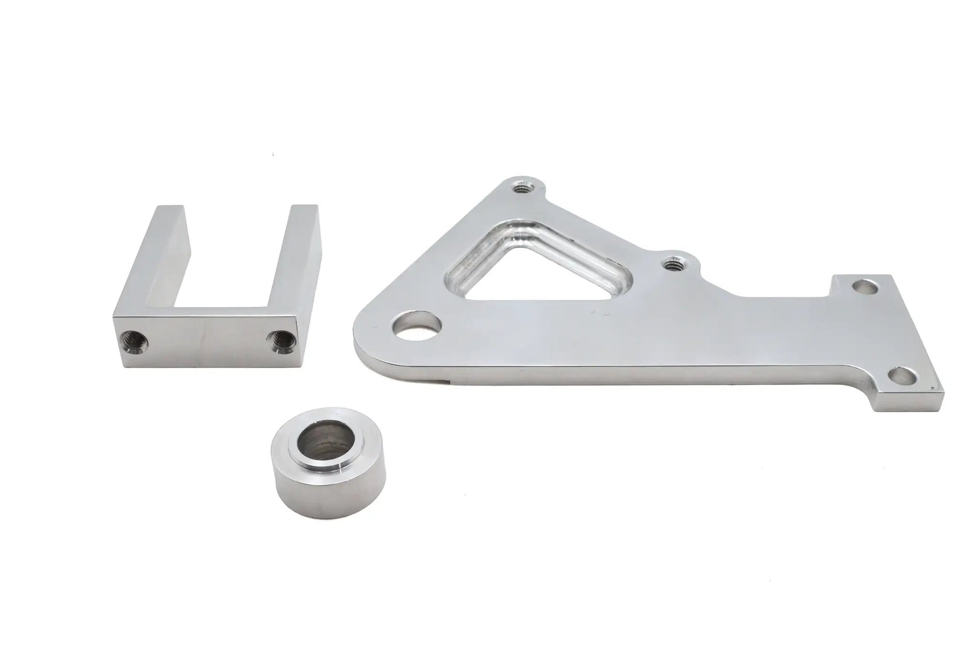 Ultima Rear Caliper Bracket with Polished Finish for Harley Davidson FXR by Ultima