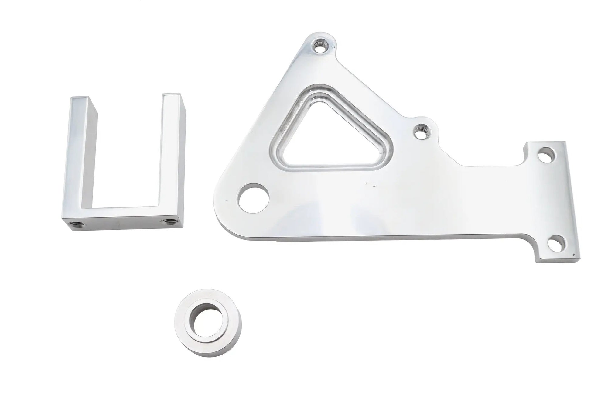 Ultima Rear Caliper Bracket with Polished Finish for Harley Davidson FXR by Ultima