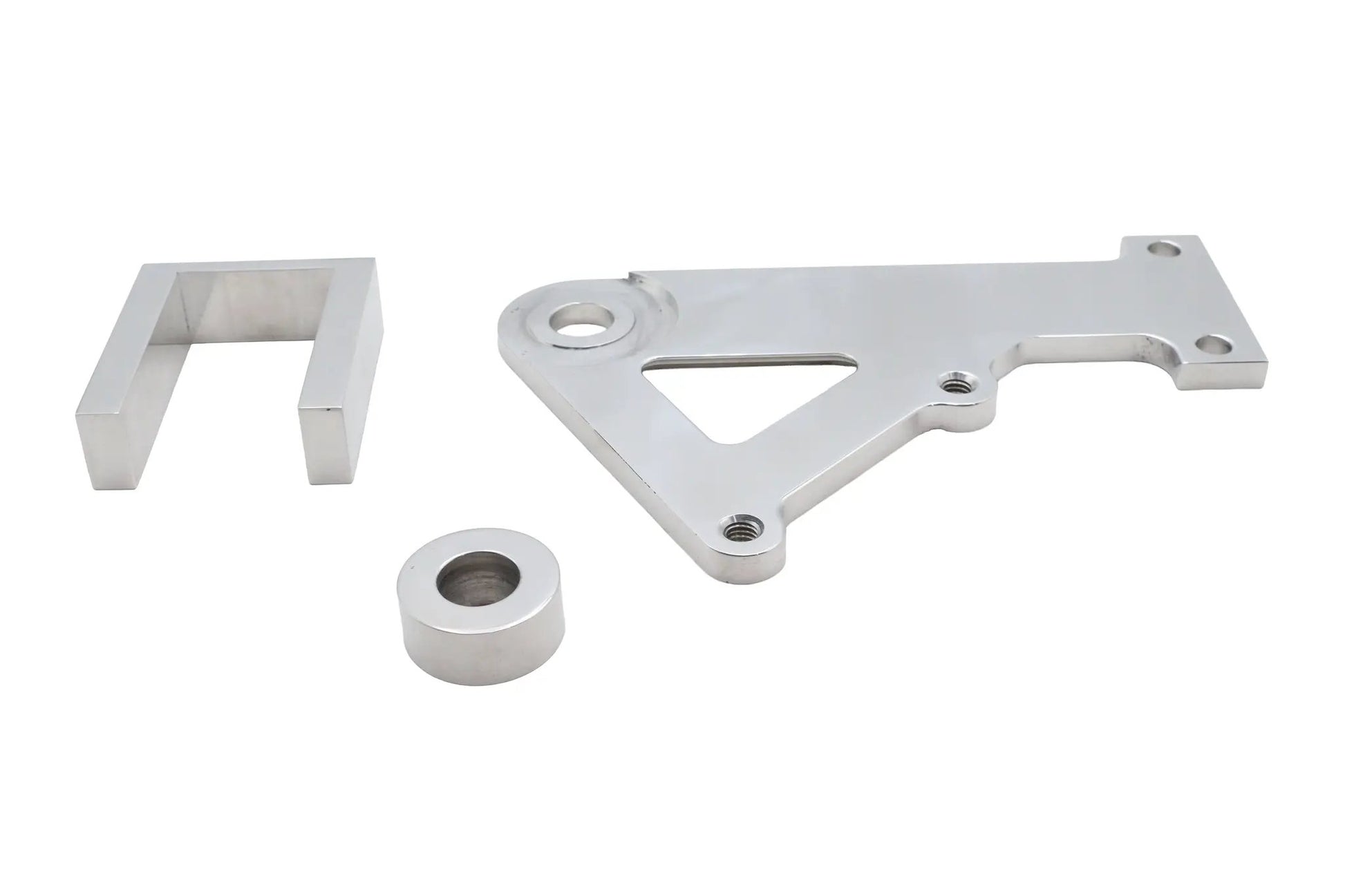 Ultima Rear Caliper Bracket with Polished Finish for Harley Davidson FXR by Ultima