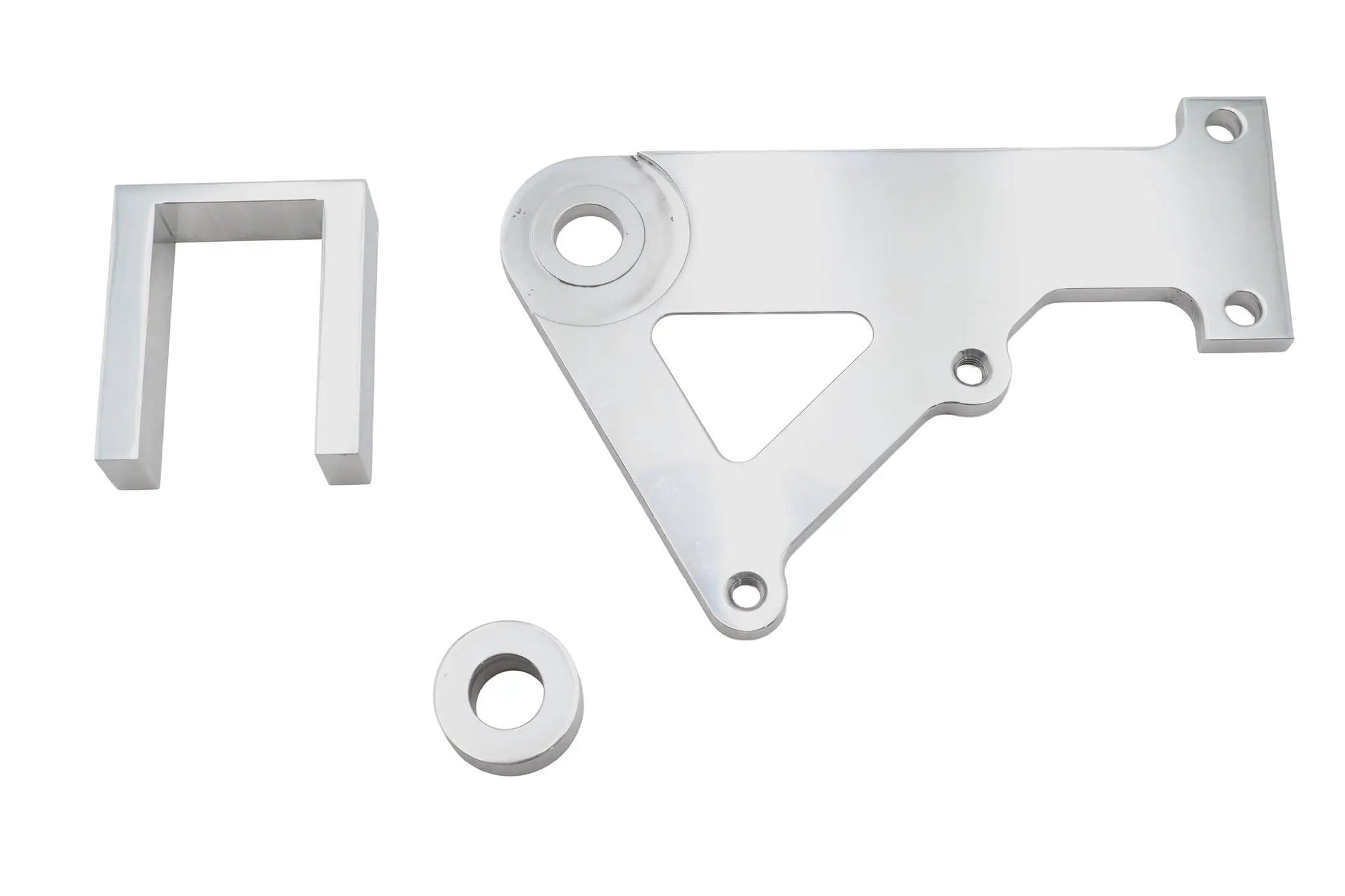 Ultima Rear Caliper Bracket with Polished Finish for Harley Davidson FXR by Ultima