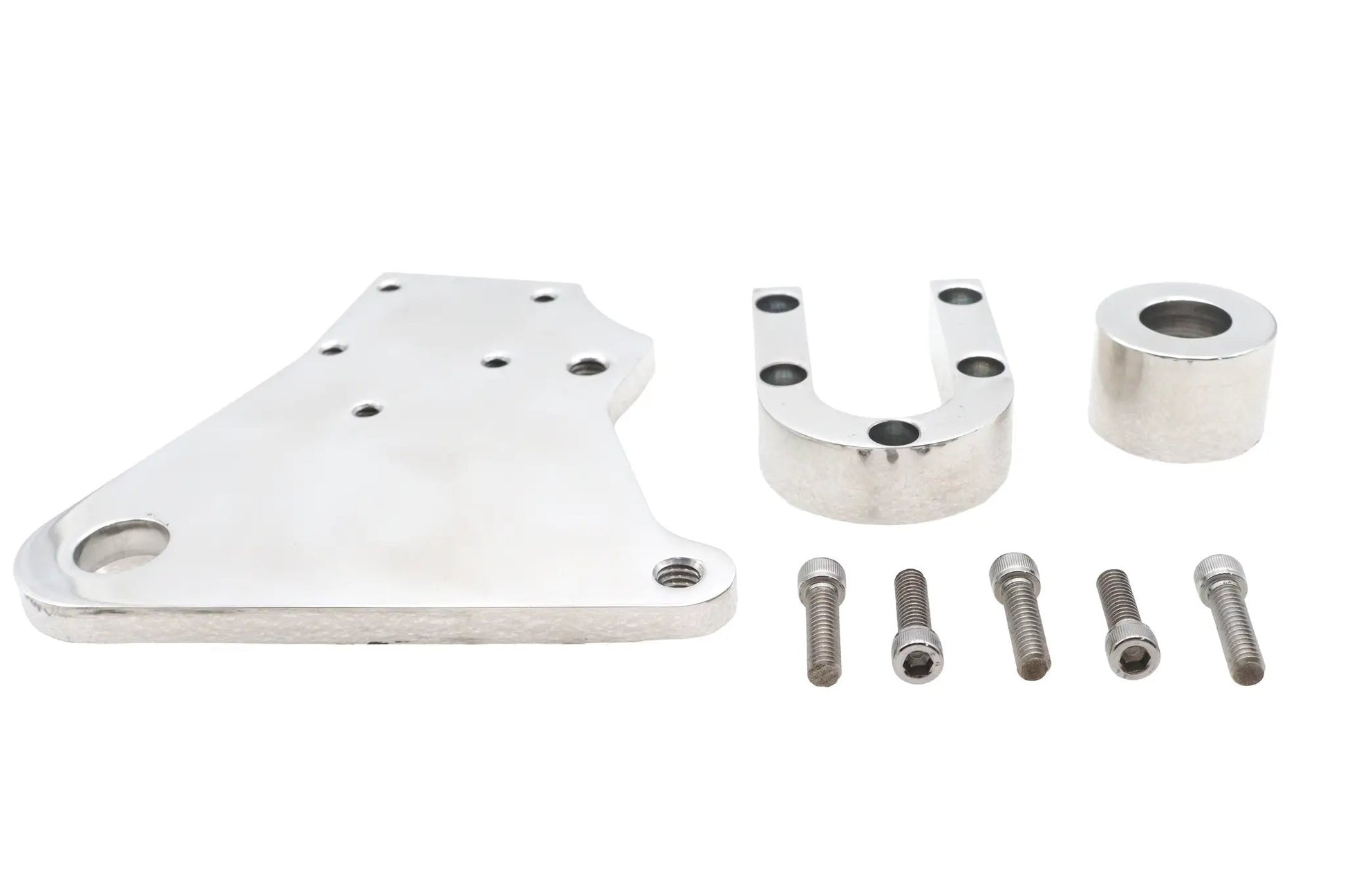 Ultima Rear Caliper Bracket Polished for Harley Davidson FXD – Part 90-679 by Ultima