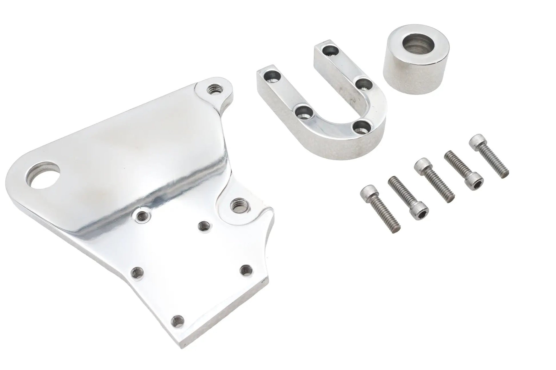 Ultima Rear Caliper Bracket Polished for Harley Davidson FXD – Part 90-679 by Ultima