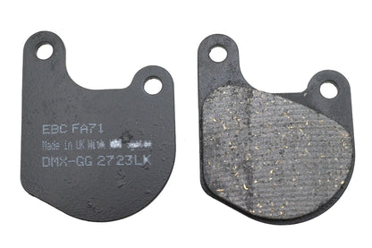 Ultima EBC Organic Front Brake Pad Set for Harley Davidson Motorcycles - Part Number 90-714 by Ultima