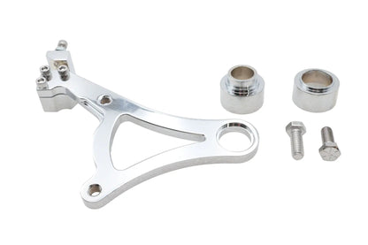 Ultima Chrome Rear Caliper Bracket for Harley Davidson FXST Models (Part #90-883) by Ultima