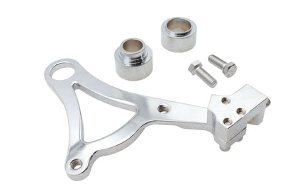 Ultima Chrome Rear Caliper Bracket for Harley Davidson FXST Models (Part #90-883) by Ultima