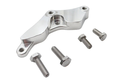 Ultima Front Caliper Bracket Left Side Polished for Harley Davidson FXST by Ultima