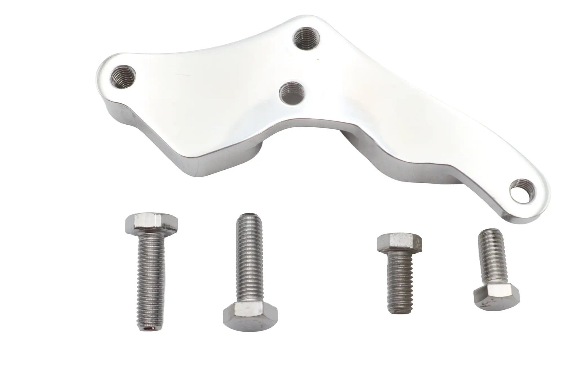 Ultima Front Caliper Bracket Left Side Polished for Harley Davidson FXST by Ultima