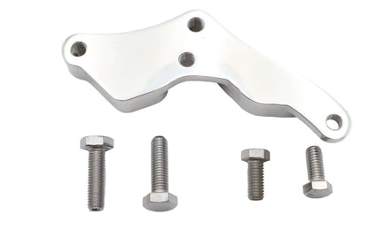 Ultima Front Caliper Bracket Left Side Polished for Harley Davidson FXST by Ultima