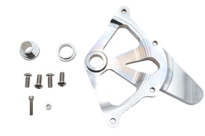 Ultima Dual Rear Caliper Bracket Chrome for Harley Davidson FXST (Part #90-828)