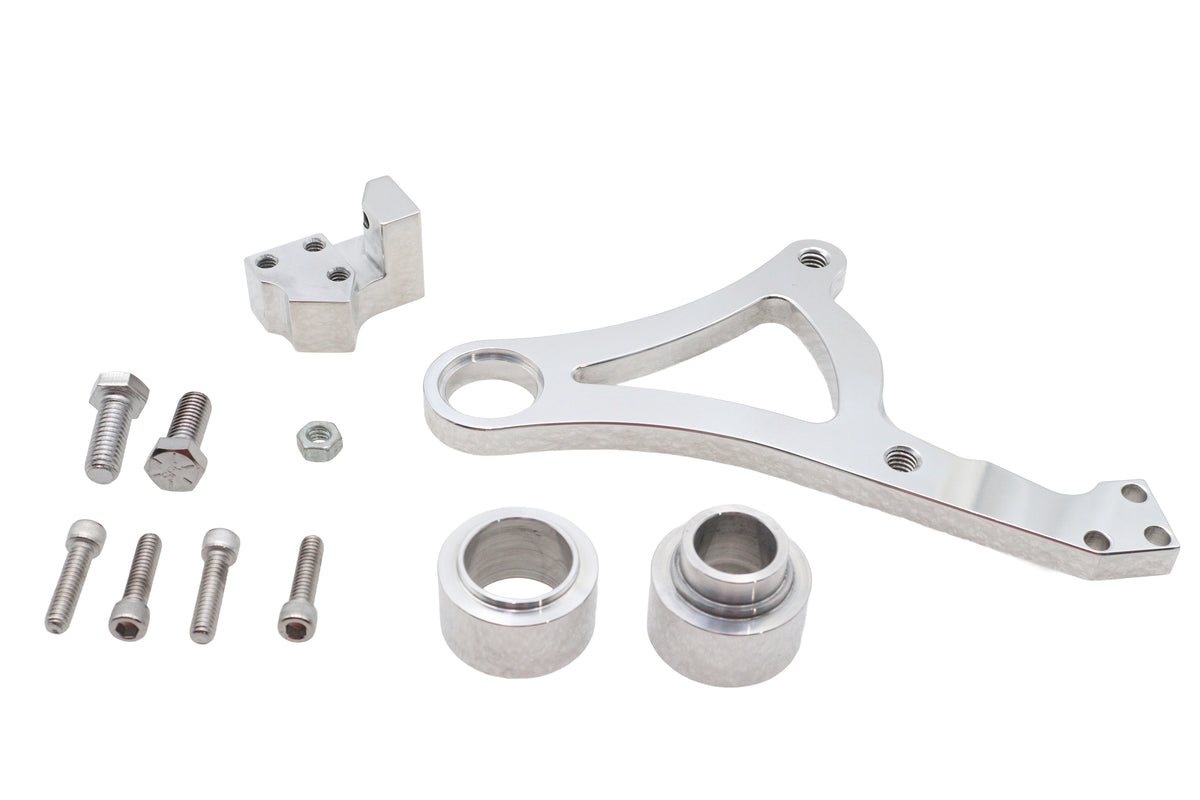 Ultima Rear Brake Caliper Bracket Polished for Harley Davidson Models