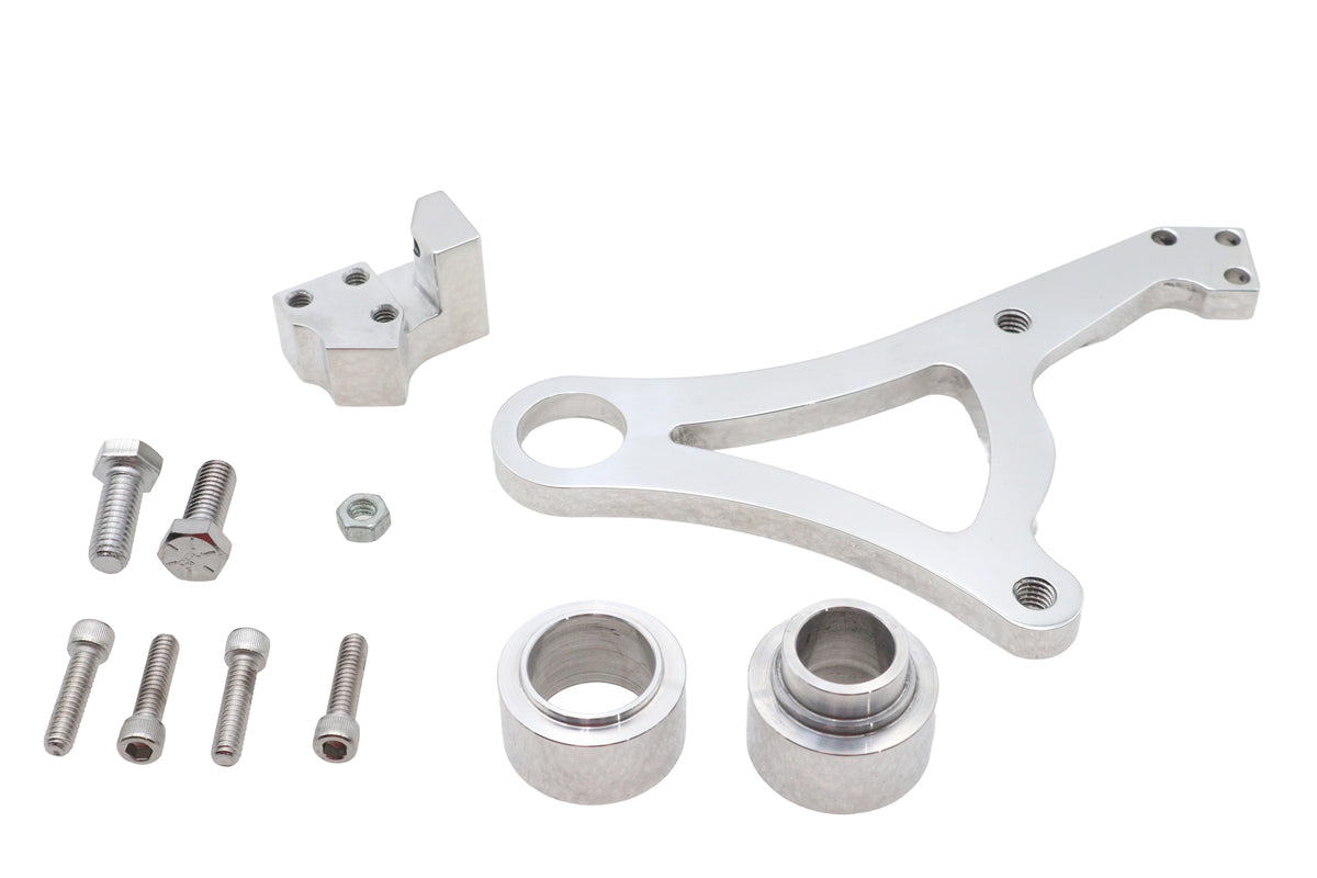 Ultima Rear Brake Caliper Bracket Polished for Harley Davidson Models