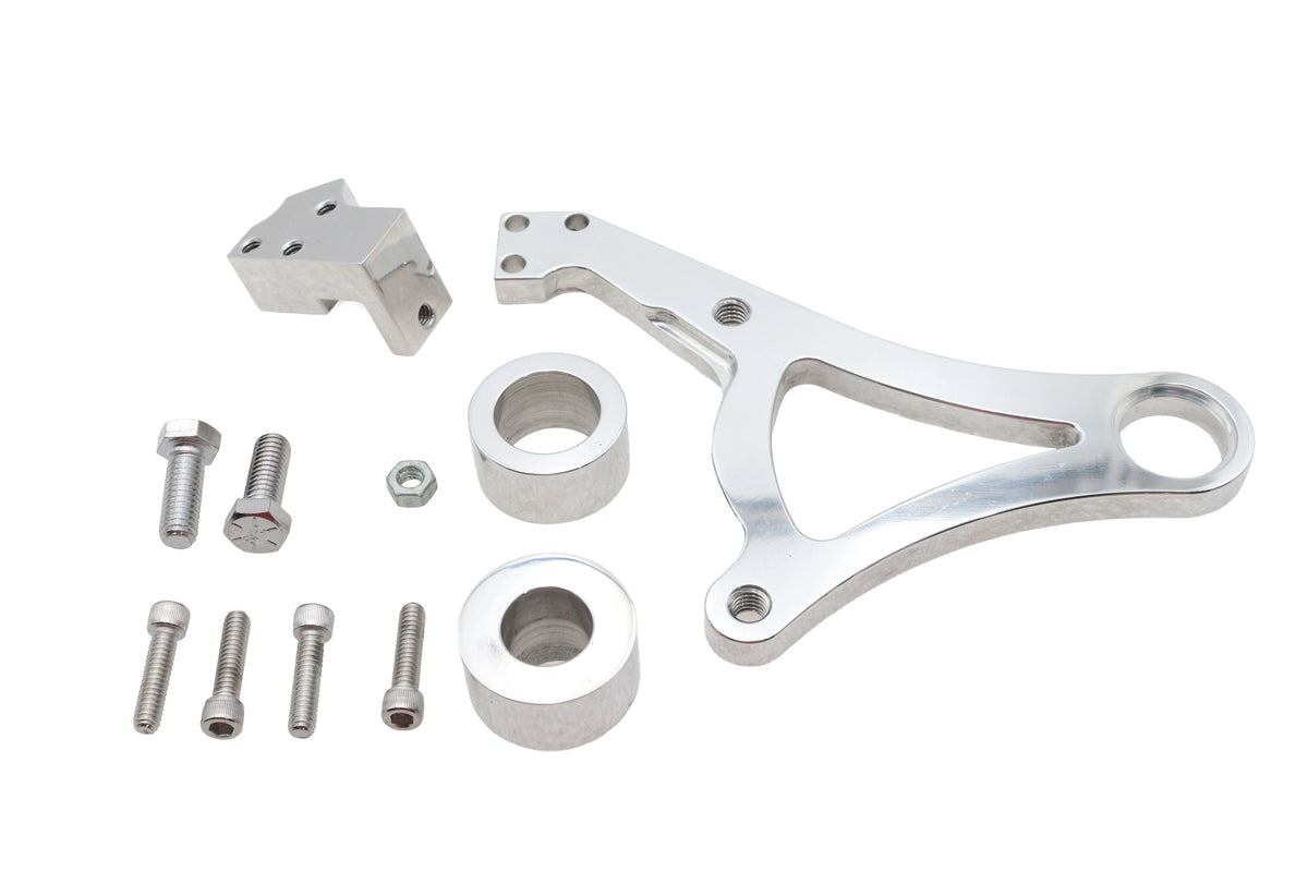 Ultima Rear Brake Caliper Bracket Polished for Harley Davidson Models