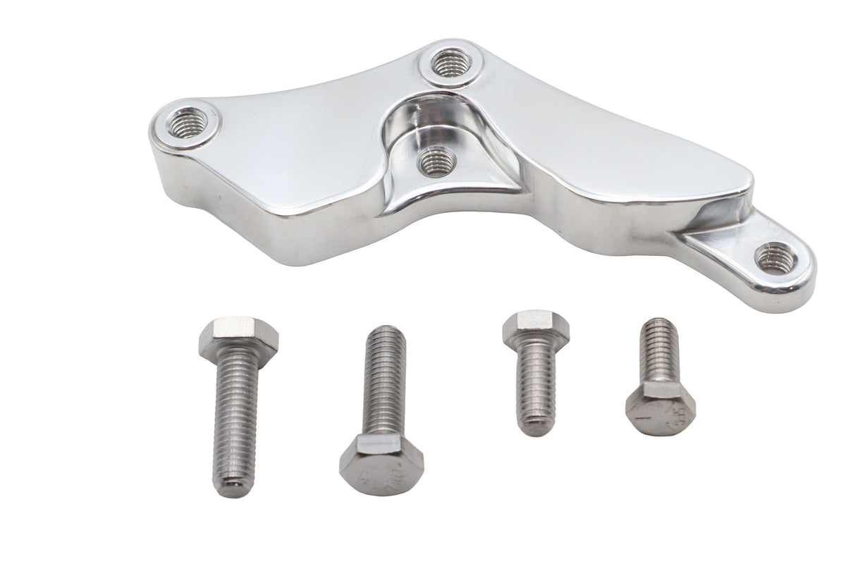 Ultima Front Caliper Bracket Right Side Polished for Harley Davidson FXST Models - Part #90-885