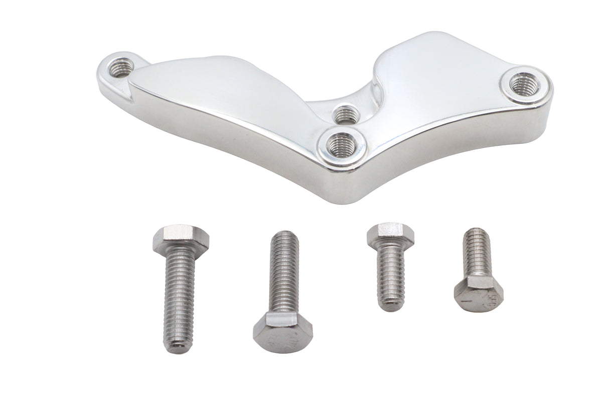 Ultima Front Caliper Bracket Right Side Polished for Harley Davidson FXST Models - Part #90-885