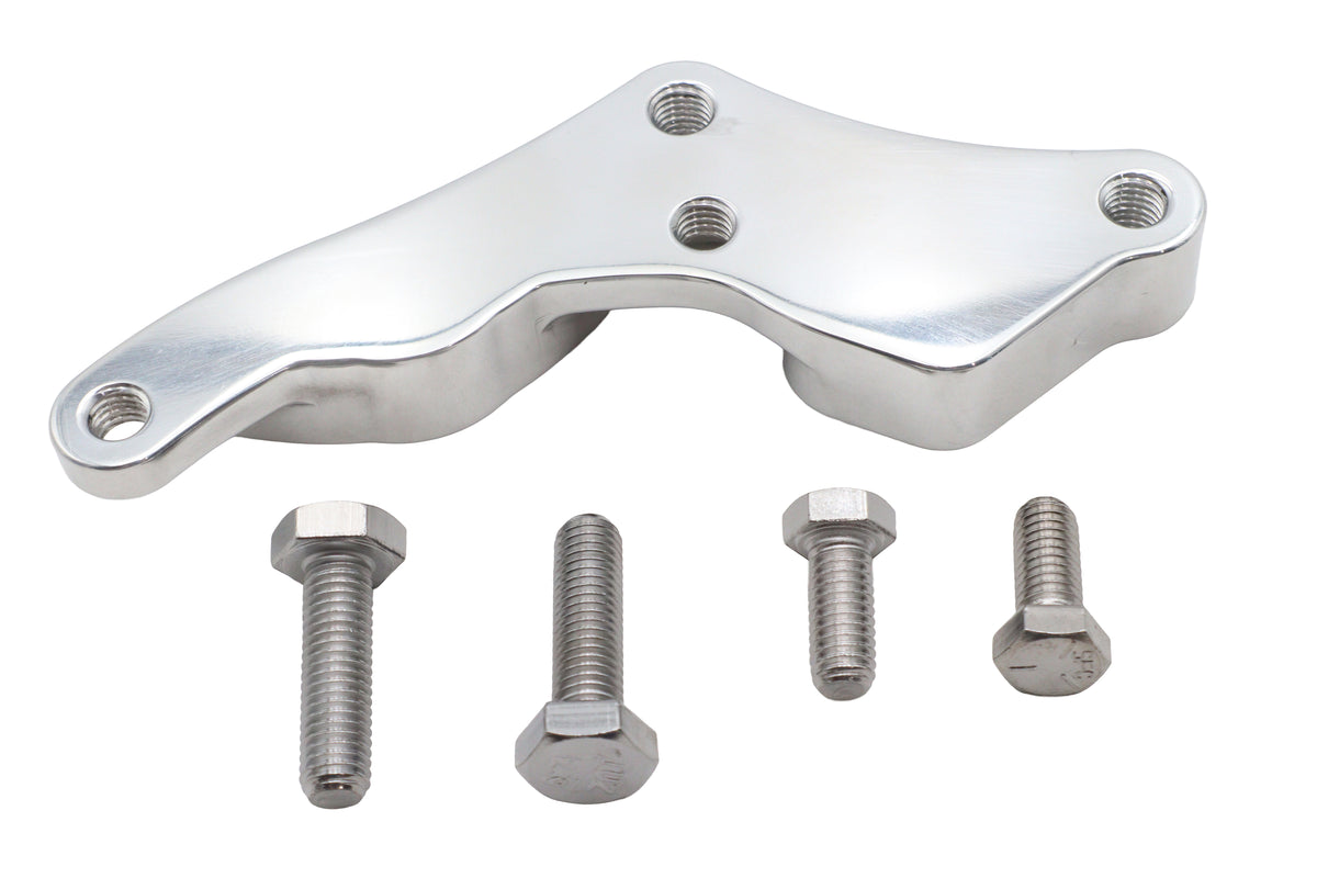 Ultima Front Caliper Bracket Right Side Polished for Harley Davidson FXST Models - Part #90-885