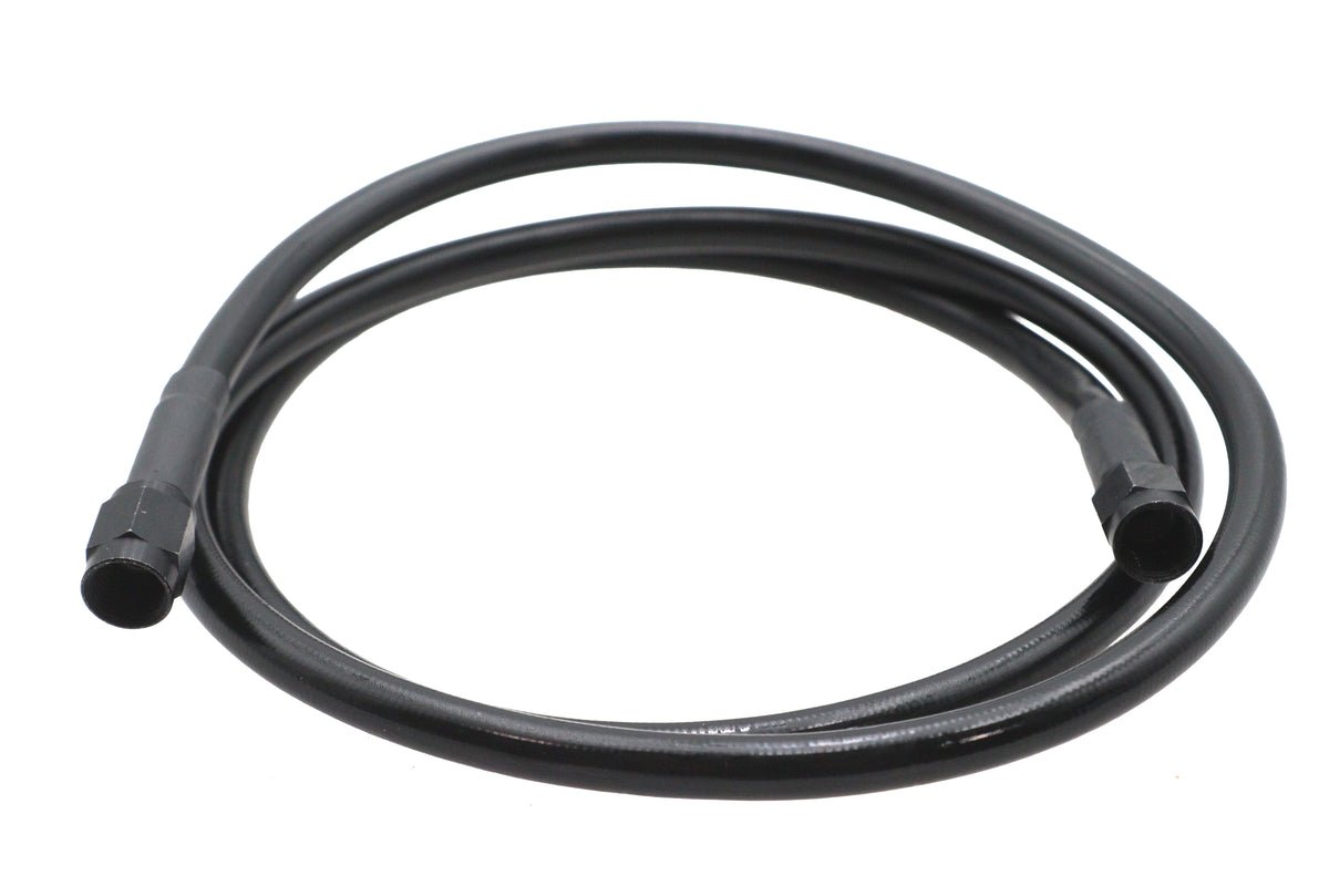 Ultima 49-122 Black Stainless Steel Brake Hose, 44 Inch