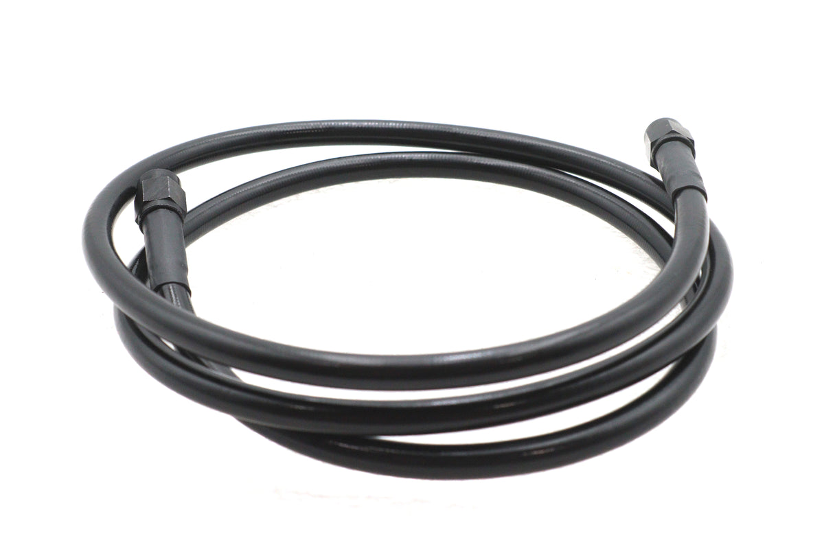 Ultima 49-122 Black Stainless Steel Brake Hose, 44 Inch