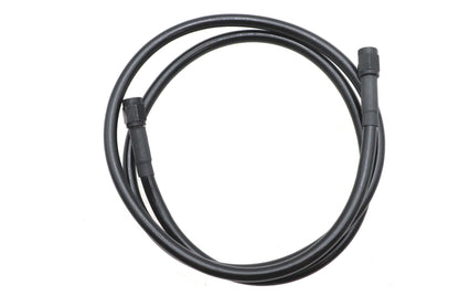 Ultima 49-122 Black Stainless Steel Brake Hose, 44 Inch