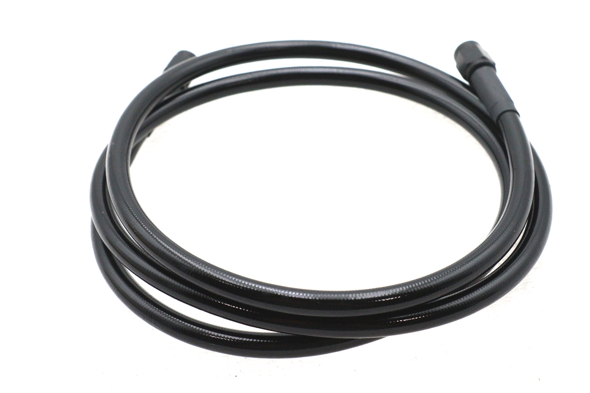 Ultima 49-123 Black Stainless Steel Brake Hose, 46 Inch