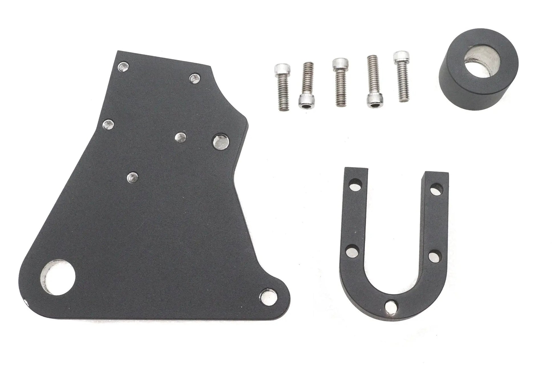 Ultima Rear Caliper Bracket for Harley Davidson FXD 1991-1999 - Black, Part #90-681 by Ultima