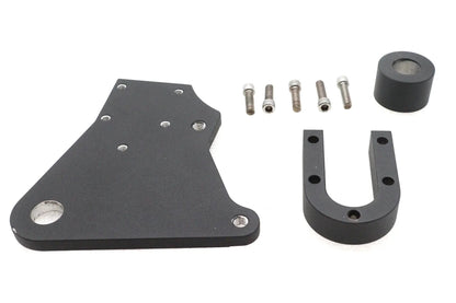 Ultima Rear Caliper Bracket for Harley Davidson FXD 1991-1999 - Black, Part #90-681 by Ultima