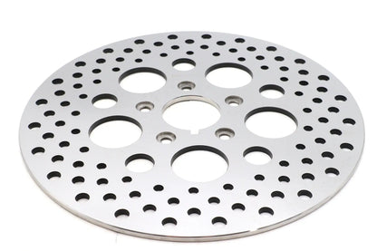 Duro 11-1/2 inch Drilled Front Brake Disc for Harley Davidson XL and FXR Models by Duro