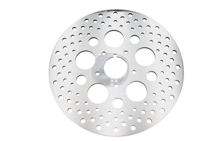 Duro 11-1/2 inch Drilled Front Brake Disc for Harley Davidson XL and FXR Models by Duro