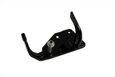 V-Twin Black Brake Pedal Mount Plate for Harley Davidson FLST Models by V-Twin