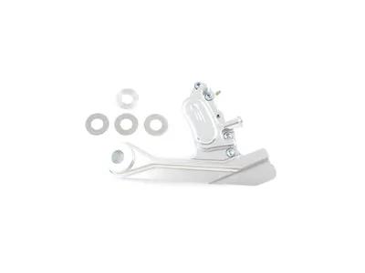 Belt Drive LTD. GMA-402STMSB Smooth Billet Rear 4 Piston Caliper for Harley Davidson FXST & FLST Models by Belt Drive LTD.