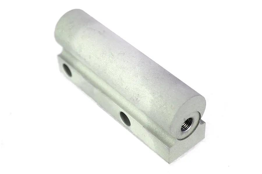 V-Twin Rear Remote Mount Master Cylinder Natural Alloy with Shot - Part 41755-86 by V-Twin