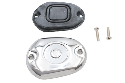 V-Twin Handlebar Master Cylinder Cover Chrome - OEM Part 42313-04 for Harley Davidson XL (2004-2006) by V-Twin