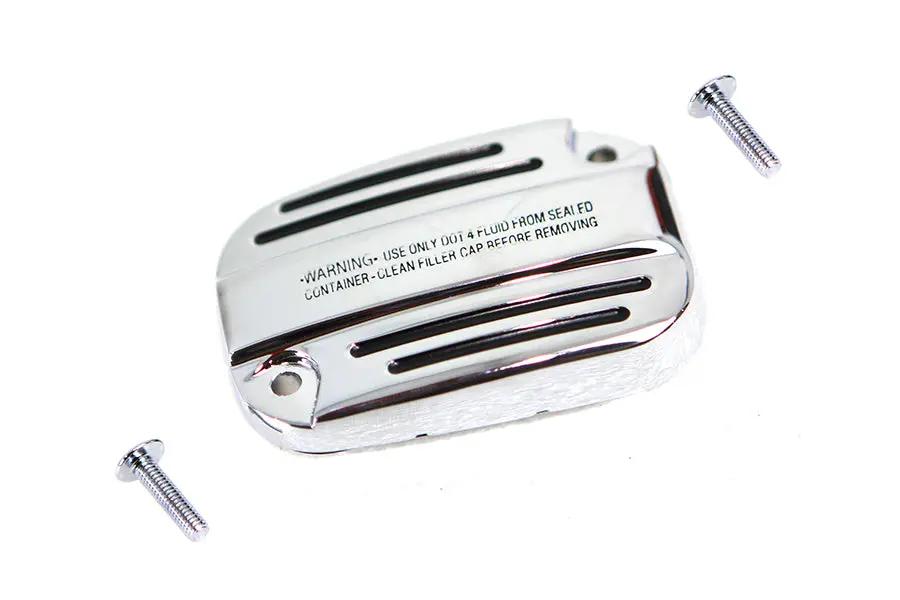 V-Twin Clutch Master Cylinder Cover Chrome for Harley Davidson FLT (Part #78152C) by V-Twin