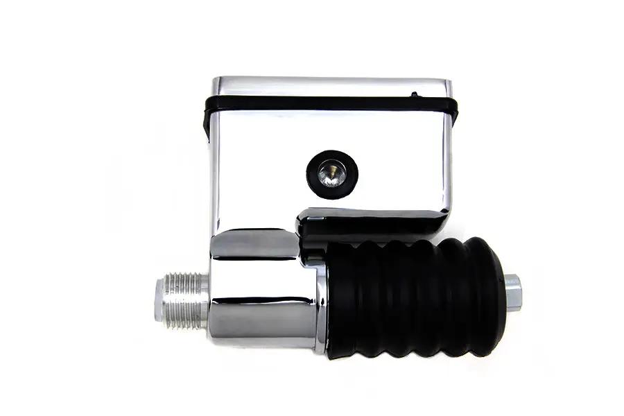 Edart Chrome Rear Remote Mount Master Cylinder Part 63493C for Harley Davidson FXD (1991-2000) by Edart