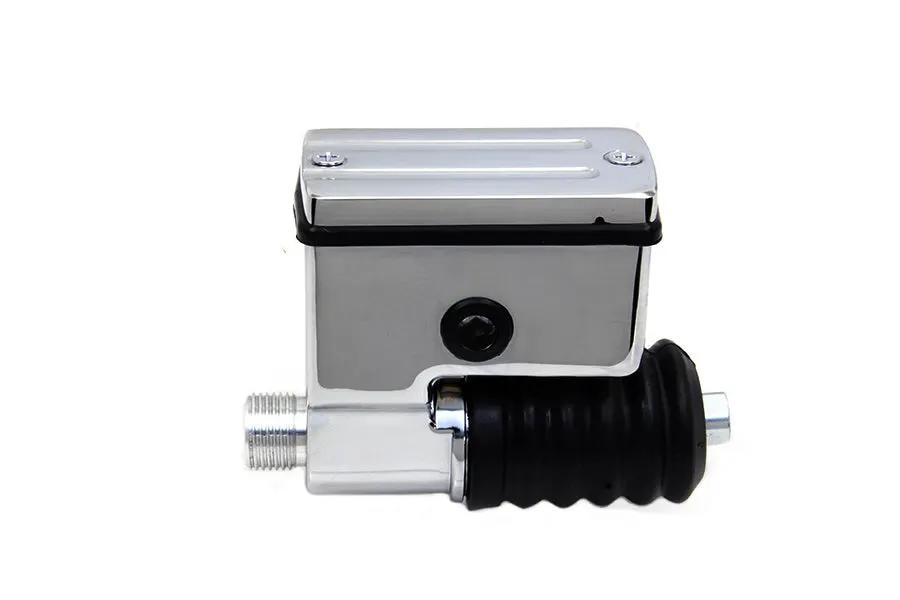Edart Chrome Rear Remote Mount Master Cylinder Part 63493C for Harley Davidson FXD (1991-2000) by Edart