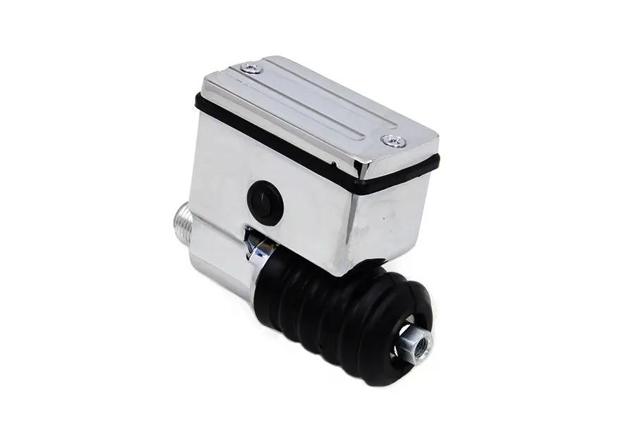 Edart Chrome Rear Remote Mount Master Cylinder Part 63493C for Harley Davidson FXD (1991-2000) by Edart