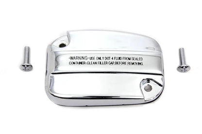 Edart Chrome Master Cylinder Cover Kit for Harley Davidson FLT (Part #77668) by Edart