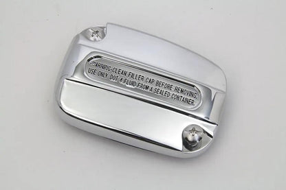 Edart FLT Clutch Master Cylinder Cover Chrome for Harley Davidson FLT Models by Edart