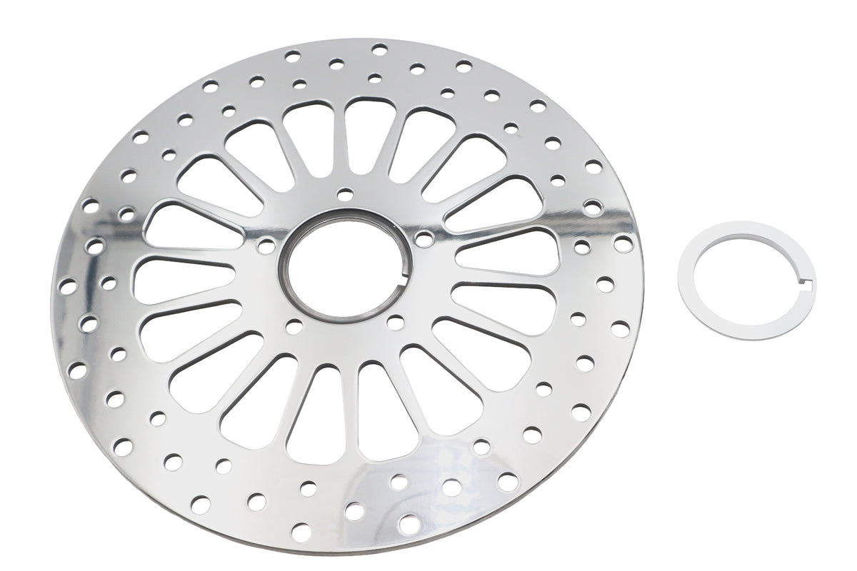 Ultima M-RT-2100 11-1/2-Inch King Spoke Front Brake Disc for Harley-Davidson