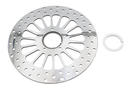 Ultima M-RT-2100 11-1/2-Inch King Spoke Front Brake Disc for Harley-Davidson