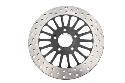 Ultima 90-636 11-1/2 Inch King Spoke Rear Brake Disc - Black by Ultima
