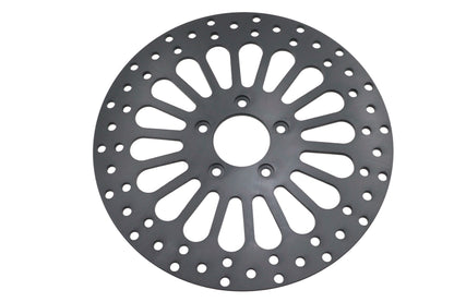 Ultima 96-637 11.8-Inch King Spoke Front Brake Disc, Black